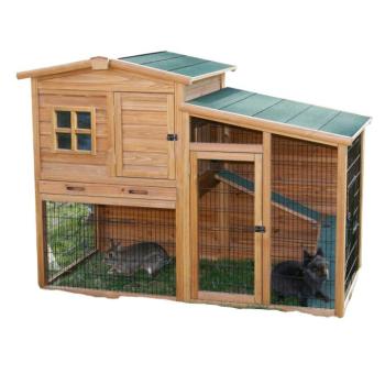 Kerbl Pet Fortuna kisállatketrec kifutóval - 2 csomag: 160x80x117cm kép
