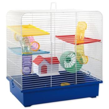 Cage Small Animals CH5 fehér és kék 49x32,5x52,5 cm kép