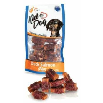 KIDDOG Duck Salmon Strips lazac és kacsa 80 g kép