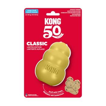 KONG Classic Gold kutyajáték, L méret, Ø7xM10cm kép