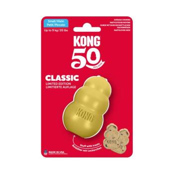 KONG Classic Gold kutyajáték, S méret, Ø4,5xM7,5cm kép