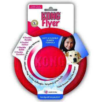 KONG Flyer kutyafrizbi kutyajáték, L méret, 1db kép
