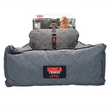 KONG Ultimate autós ülés kutyáknak biztonsági pórázzal, M: 51x65x21cm kép