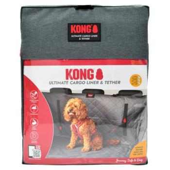 KONG Ultimate autós védőhuzat biztonsági övvel kutyáknak 33x32,5x10,5cm kép