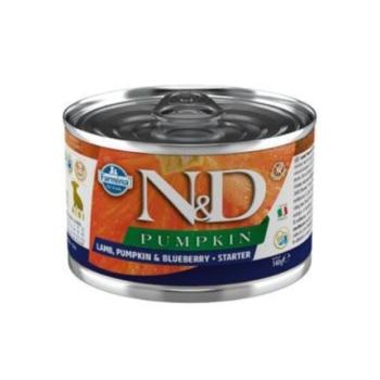 KONZERV N&D DOG LAMB & PUMPKIN & BLUEBERRY STARTER 140g kép