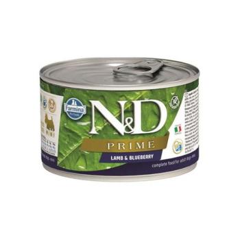 KONZERV N&D DOG PRIME LAMB & BLUEBERRY 140g kép