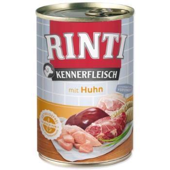 Konzerv Rinti Kennerfleisch Felnőtt csirke 400g kép
