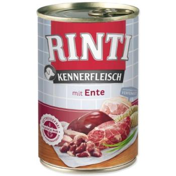 Konzerv Rinti Kennerfleisch Felnőtt kacsaszív 400g kép