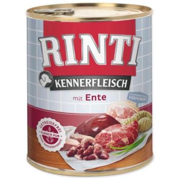 Konzerv Rinti Kennerfleisch Felnőtt kacsaszív 800g kép