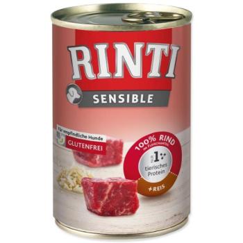 Konzerv Rinti Sensible Felnőtt marhahús és rizs 400g kép