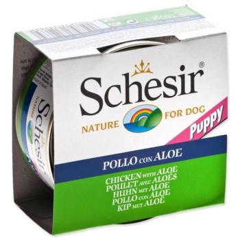 Konzerv SCHESIR Puppy csirke aloéval 150g kép