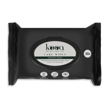 50db kooa nedves törlőkendő kutyáknak kókuszillattal
