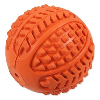 Kutyás Fantázia labda gumi sípoló narancssárga 6,3cm kép