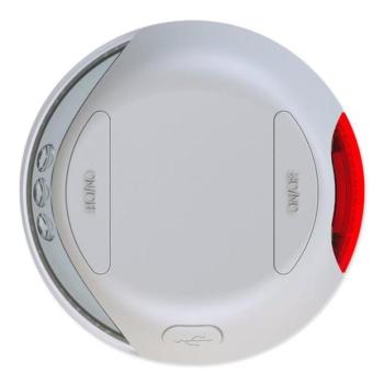 LED világítási rendszer Akku + USB, világosszürke kép