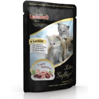 Leonardo Finest Selection Kitten poultry 85 g kép