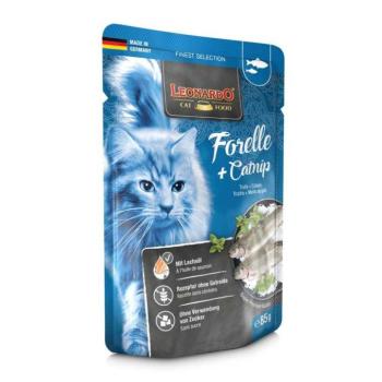Leonardo Finest Selection pisztráng és macskagyökér 16 x 85 g kép
