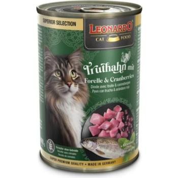 Leonardo Superior Selection turkey with trout 400 g kép