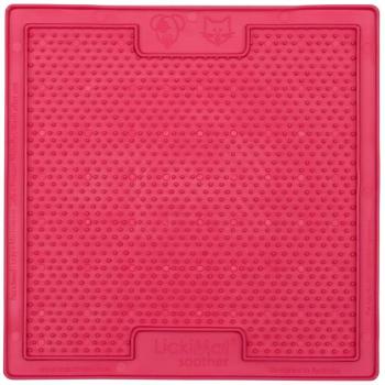 LickiMat Soother Classic nyalószőnyeg kutyáknak, rózsaszín 23x20x1cm kép