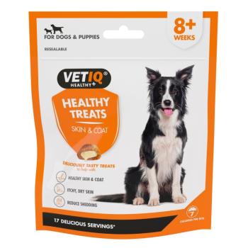 Mark & Chappell Vetiq Healthy Treats Skin and Coat 2 x 70 g kép