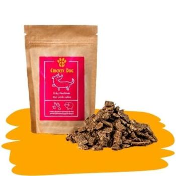 Meatlover hipoallergén bárányos "mini" jutalomfalat kockák - "extra kicsi" - 100 g kép