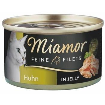 Miamor Feine Filets chicken in jelly tin 100 g kép