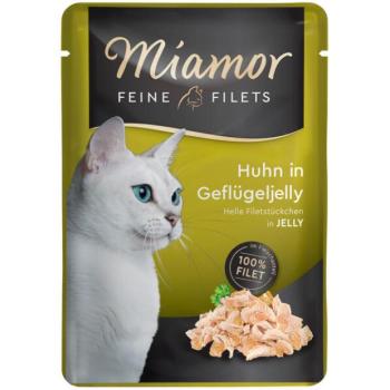 Miamor Feine Filets chicken in poultryjelly 100 g kép