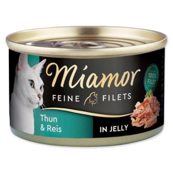 Miamor Feine Filets konzerv Felnőtt tonhal rizzsel zselében 100g kép
