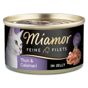 Miamor Feine Filets konzerv Kifejlett tonhal tintahalral zselében 100g kép