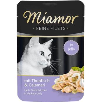 Miamor Feine Filets tuna & calamari 100 g kép