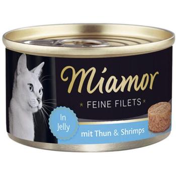 Miamor Feine Filets tuna & shrimp tin 100 g kép