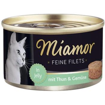Miamor Feine Filets tuna & vegetables tin 100 g kép