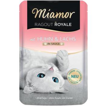 Miamor Ragout Royale chicken and salmon in sauce 100 g kép