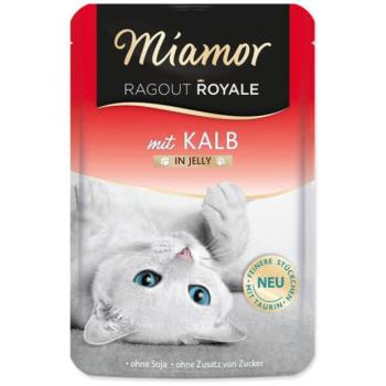 Miamor Ragout Royale in Jelly with veal 100 g kép