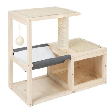 Modern Living Bora Bora macskaház - H 70 x Sz 35 x M 60cm kép