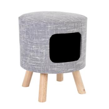 Modern Living Petit macskakuckó, kisebb kutyáknak, Ø42 x M48 cm, szürke/fehér