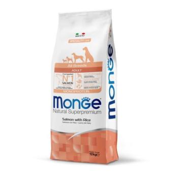 Monge All Breeds Adult Salmon and Rice 12 kg kép