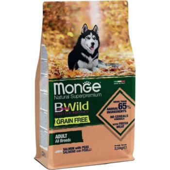 Monge BWild Adult salmon & peas 2,5 kg kép