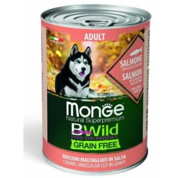 Monge BWild Grain Free Adult salmon 400 g kép
