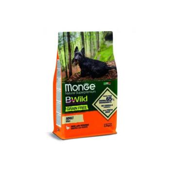 Monge BWild Grain Free Mini Adult duck 2,5 kg kép