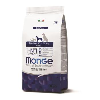 Monge Daily Line Medium Adult száraz kutyatáp - csirke 3 kg