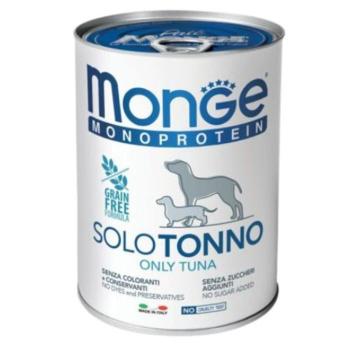 Monge Dog Monoprotein Paté 100% tonhal 24x400g kép