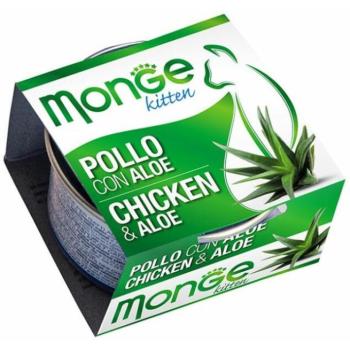 Monge Kitten chicken with aloe 80 g kép
