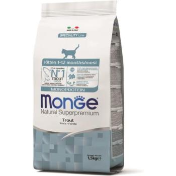 Monge Kitten Monoprotein trout 1,5 kg kép