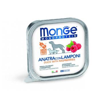 Monge Monoprotein Fruits Paté duck & raspberry 150 g kép