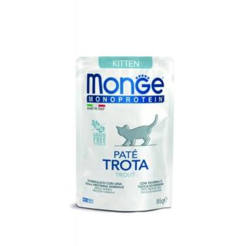 Monge Monoprotein Paté Kitten trout 85 g kép