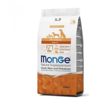 Monge Speciality Line All Breeds Adult Monoprotein duck, rice & potato 15 kg kép