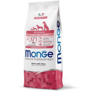 Monge Speciality Line All Breeds Puppy & Junior beef & rice 12 kg kép