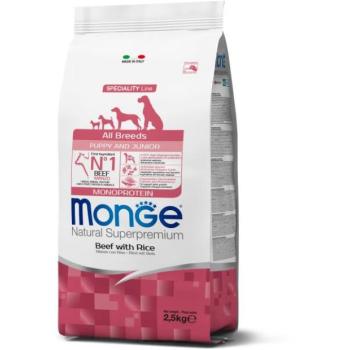 Monge Speciality Line All Breeds Puppy & Junior beef & rice 2,5 kg kép