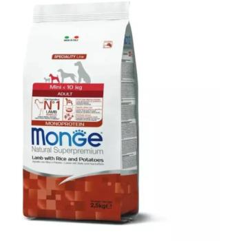 Monge Speciality Line Mini Adult Monoprotein lamb with rice & potatoes 2,5 kg kép