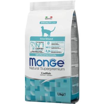 Monge Speciality Line Sterilised cod 1,5 kg kép
